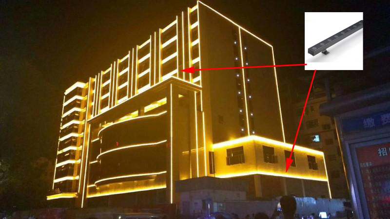led wall washer light 